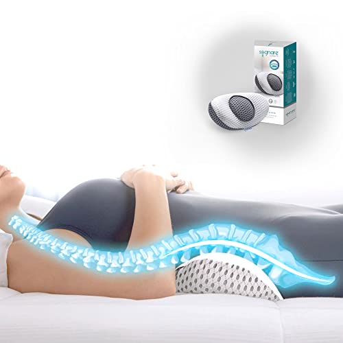 Sognare Almohada Lumbar fit para la Zona Lumbar Cojin Removible y Uso Versatil Hipoalergenico Anti Acaros y Funda Lavable. Cont. 1 Pza