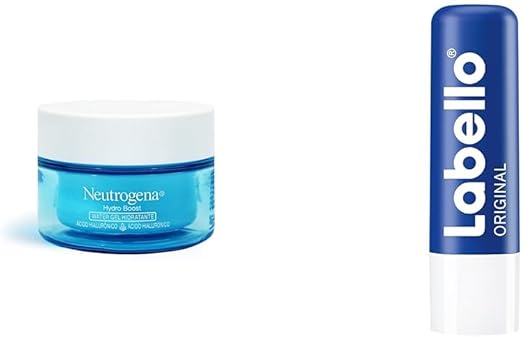 NEUTROGENA Hidratante Facial Hydro Boost Water gel 50 g + LABELLO Bálsamo labial