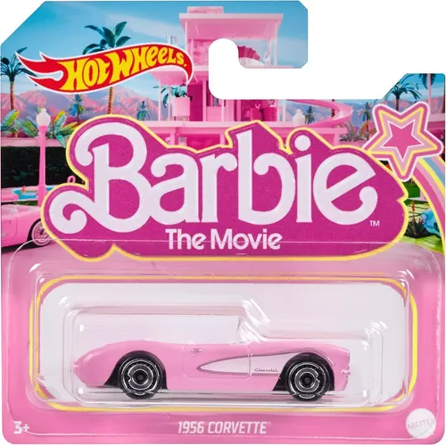 Hot Wheels 2023 Barbie 1956 Corvette Barbie La Película, Ros