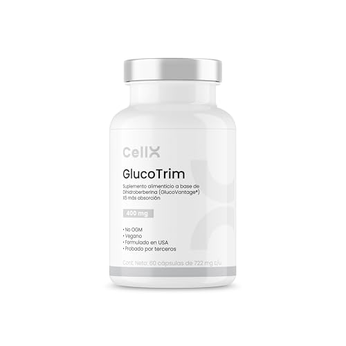 CELLX GlucoTrim | Suplemento para Optimizar Niveles de Glucosa en Sangre y Energ