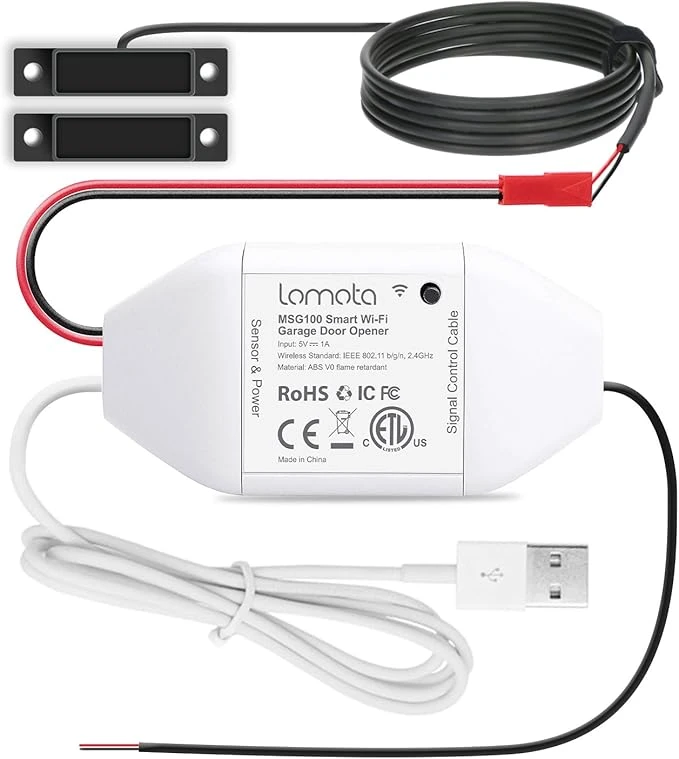 Control remoto para puerta de garaje inteligente Lomota con WiFi