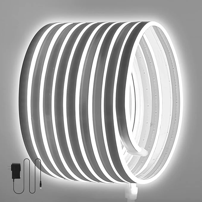 Neón LED Cuerda de 5 m，Tira LED Neon Flexibles