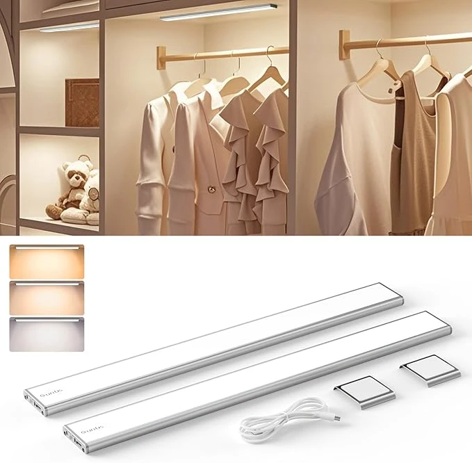 Luz con Sensor de Movimiento,Luces para Debajo del Clóset Inalámbricas