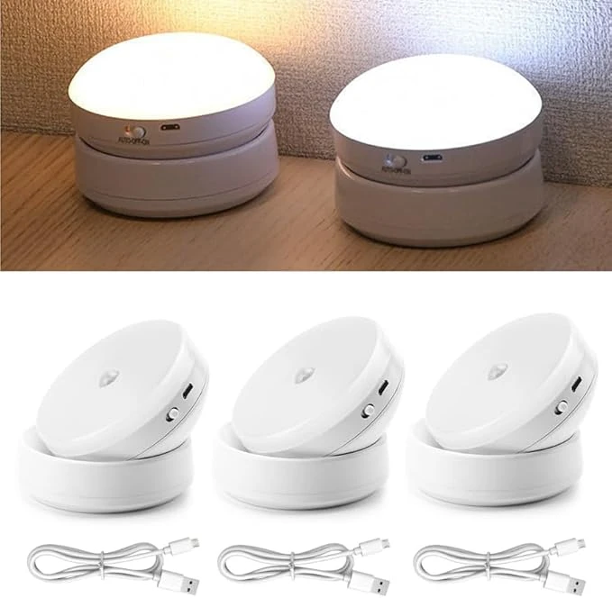 Ángulo ajustable de 360 ​​grados Luces con Sensor de Movimiento