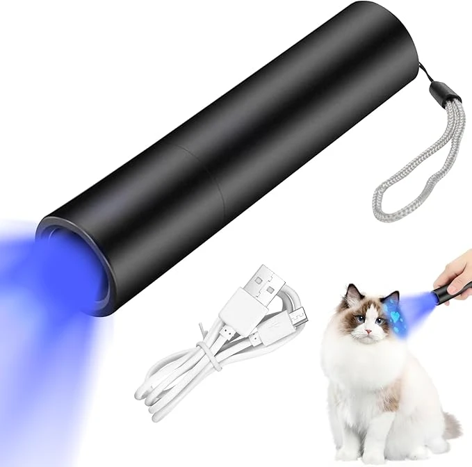 Linterna de UV 365nm Ultravioleta Luz Negra Lamparas LED