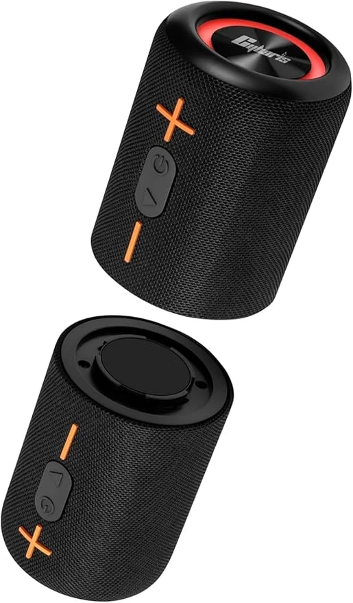 Bocina Bluetooth Portátil 2 en 1, Altavoz Divisible Impermeable con Sonido Estéreo de 20W, 24H de Reproducción