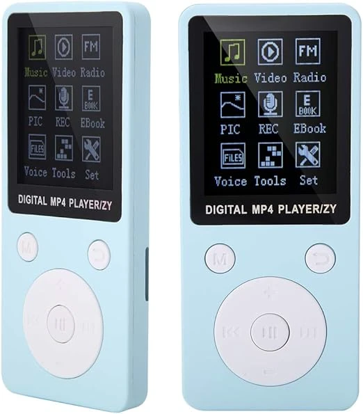 Reproductor de MP3 / MP4 Portátil Compatible con Música, Radio, Grabación, Video,Libro Electrónico