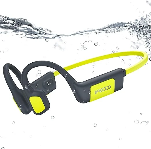 Audifonos de Natación Bluetooth 5.4 - IP68 Impermeables Audifonos para Nadar con micrófono