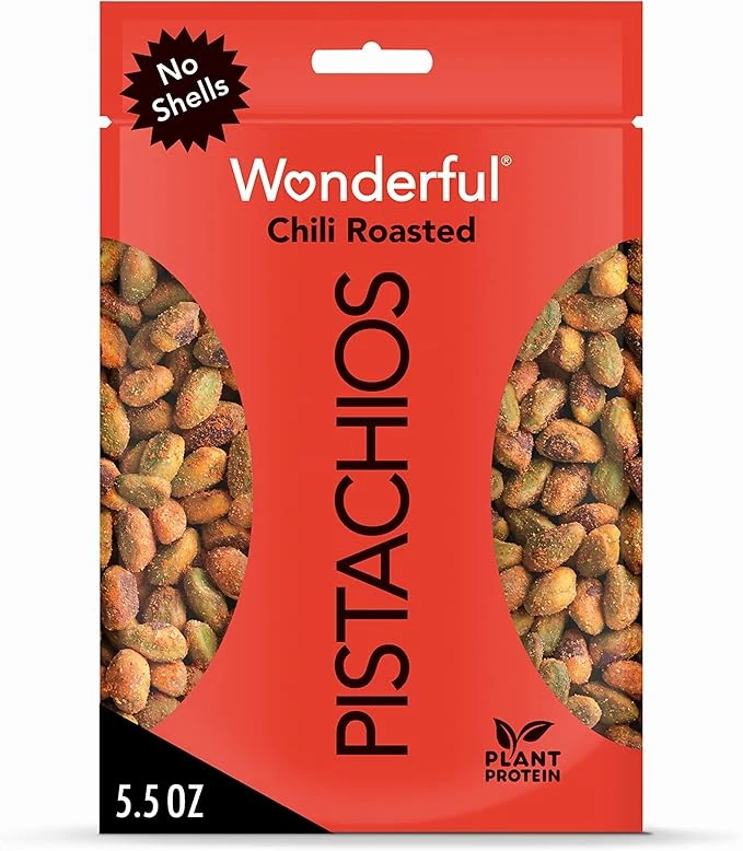 Pistachios, Pistaches Sin Cáscara, Tostados Picantes