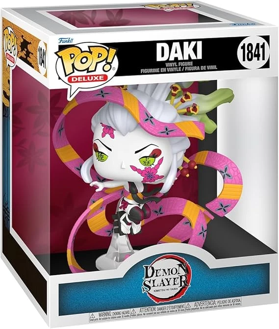Funko Pop! Deluxe: Demon Slayer - Daki (forma demoníaca), con Chase (el estilo puede variar)