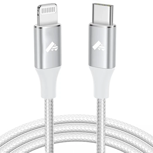 Cable Aioneus 2 Metro USB C a Lightning BLANCO