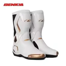 Botas de motocicleta BENKIA Doradas