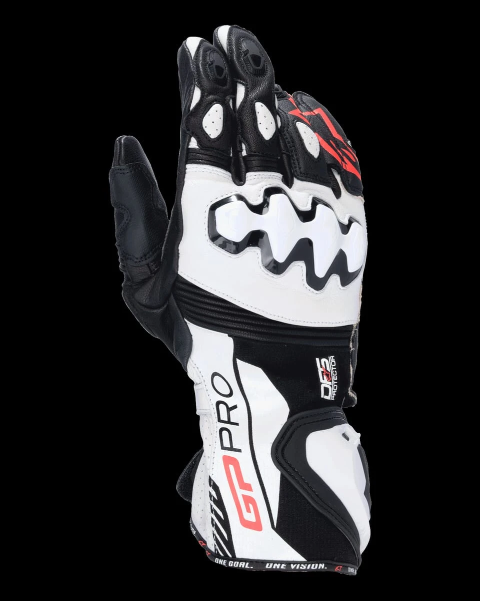 Guantes alpinestar GP PRO R4 color BLANCO